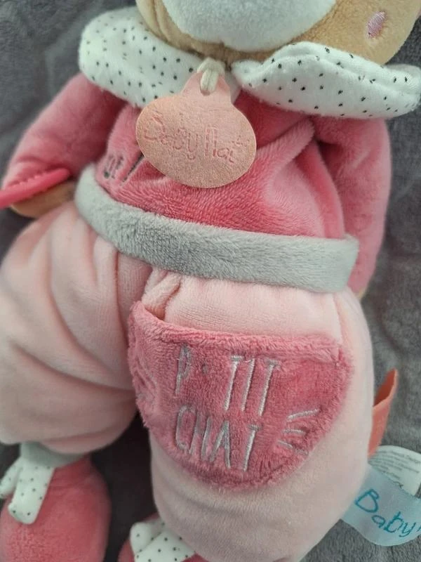Doudou Baby Nat’ – P’tit nounours – dès la naissance – photo 3